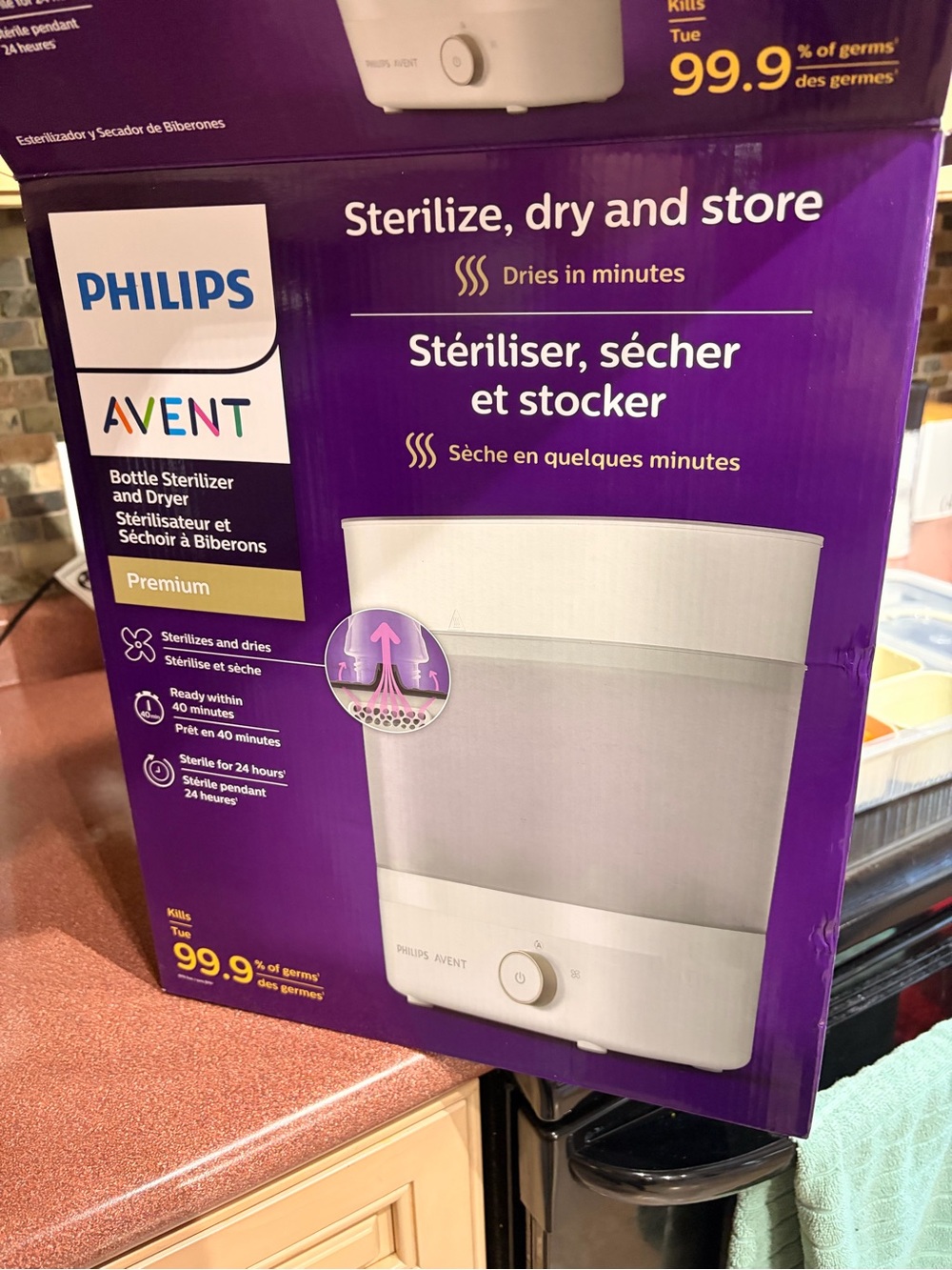 Philips Avent White Bottle Sterilizer and Dryer - White
